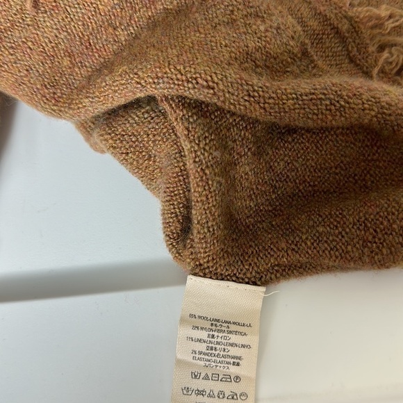 Free People Irresistible V Sweater Brown XS - Picture 6 of 7